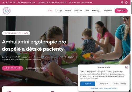 Zobrazit webové stránky Ergoterapie Plzeň – ErgoTeP