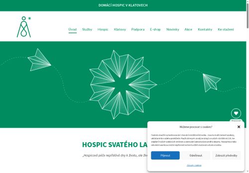 Zobrazit webové stránky Hospic svatého Lazara, z.s.