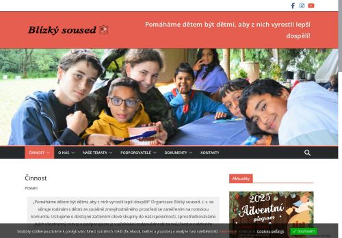 Zobrazit webové stránky Blízký soused, z.s.
