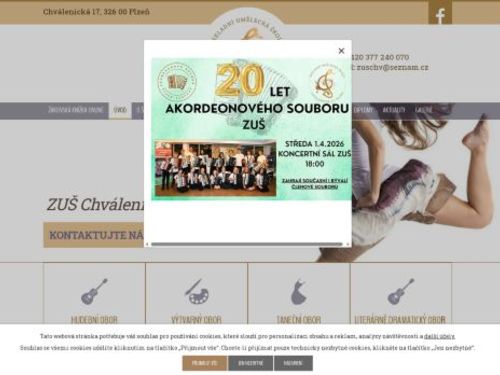 Základní umělecká škola, Plzeň, Chválenická