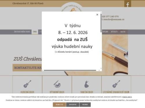 Základní umělecká škola, Plzeň, Chválenická