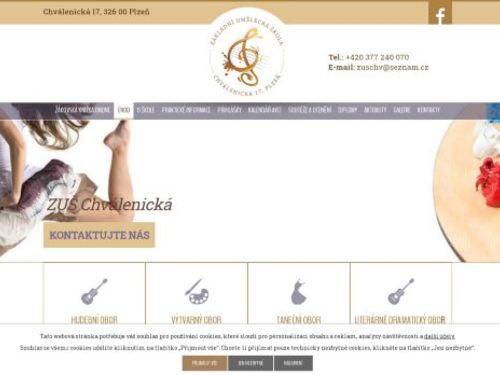 Základní umělecká škola, Plzeň, Chválenická