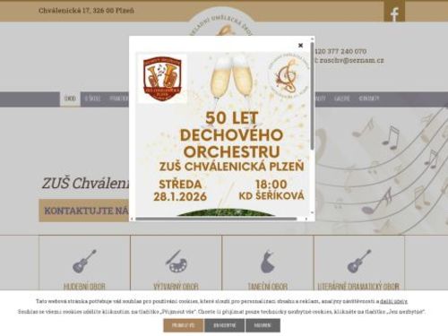 Základní umělecká škola, Plzeň, Chválenická