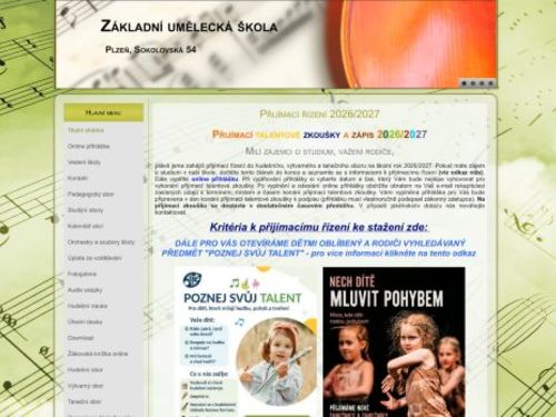 Základní umělecká škola, Plzeň, Sokolovská