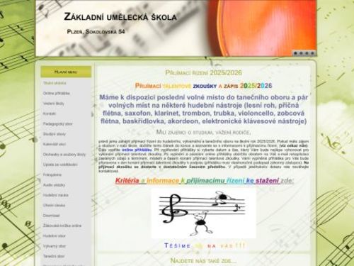 Základní umělecká škola, Plzeň, Sokolovská