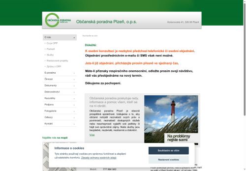 Zobrazit webové stránky Občanská poradna Plzeň