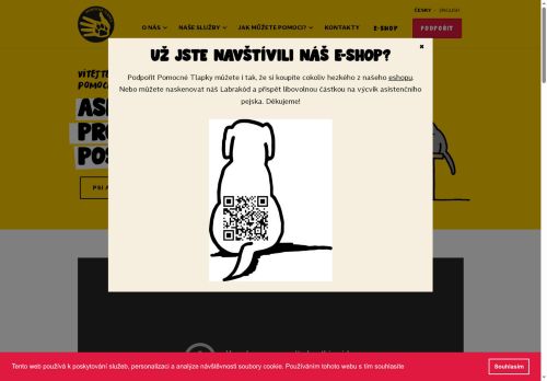 Zobrazit webové stránky Pomocné tlapky o. p. s.