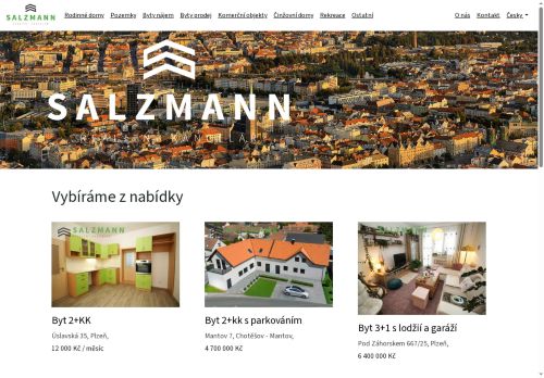 Zobrazit webové stránky Realitní kancelář SALZMANN