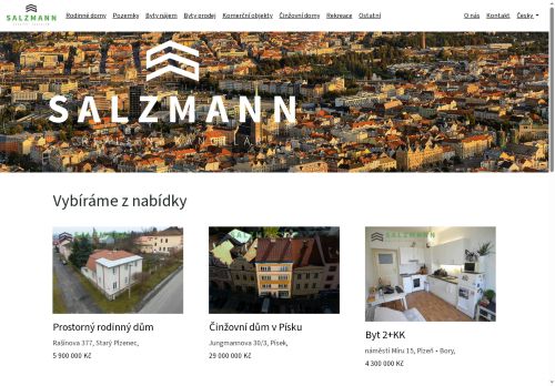 Zobrazit webové stránky Realitní kancelář SALZMANN