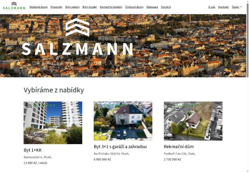Zobrazit webové stránky Realitní kancelář SALZMANN
