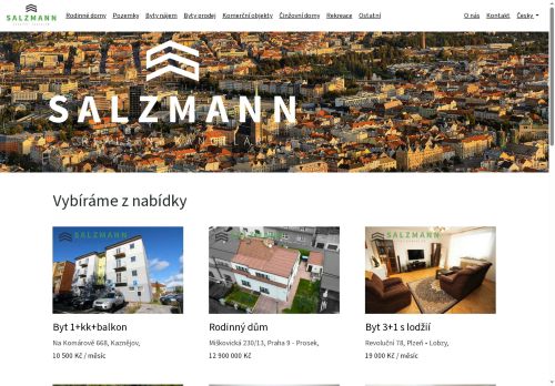Zobrazit webové stránky Realitní kancelář SALZMANN