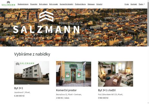 Zobrazit webové stránky Realitní kancelář SALZMANN