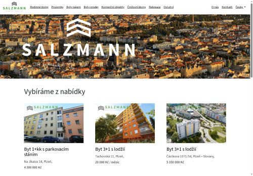 Zobrazit webové stránky Realitní kancelář SALZMANN