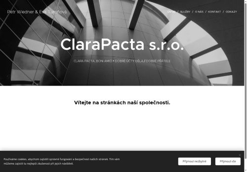 Zobrazit webové stránky ClaraPacta