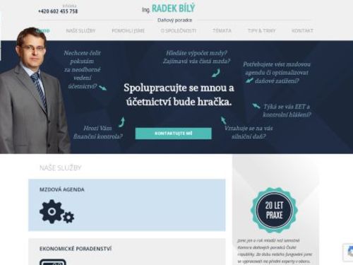 Daňový poradce - Ing. Radek Bílý