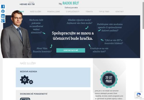 Zobrazit webové stránky Daňový poradce - Ing. Radek Bílý