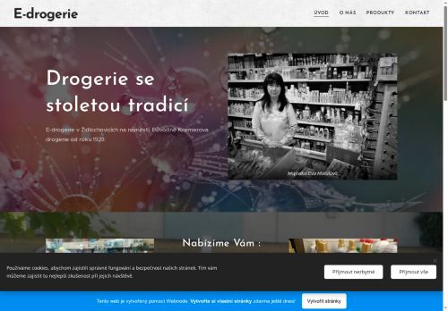 Zobrazit webové stránky E-drogerie