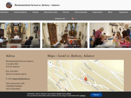 Římskokatolická farnost Adamov