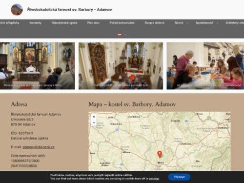 Římskokatolická farnost Adamov