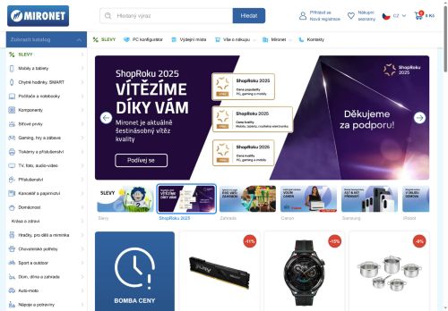 Mironet.cz a.s. nabízí práci na pozici Specialista / Specialistka reklamačního oddělení v obci Praha