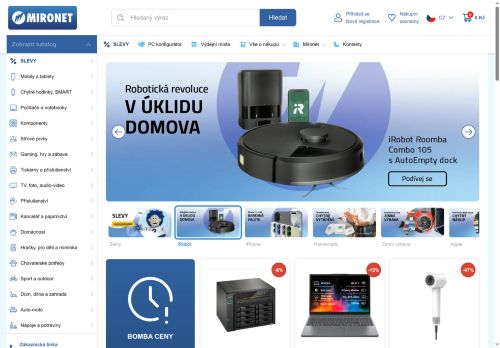 Mironet.cz a.s. nabízí práci na pozici Specialista / Specialistka reklamačního oddělení v obci Praha