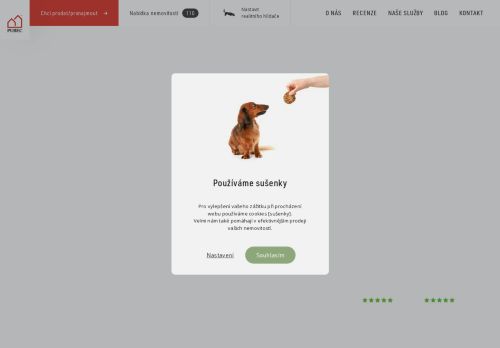 Zobrazit webové stránky Realitní kancelář PUBEC