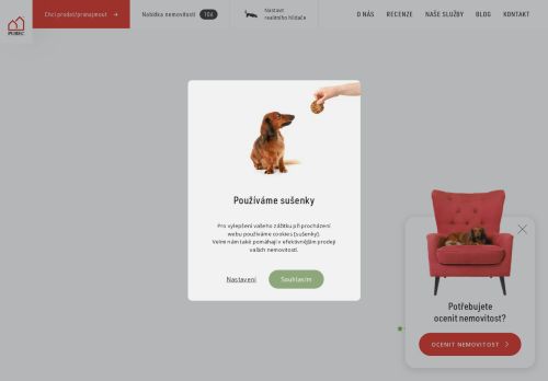 Zobrazit webové stránky Realitní kancelář PUBEC