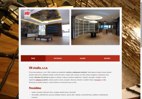 Zobrazit webové stránky VN studio