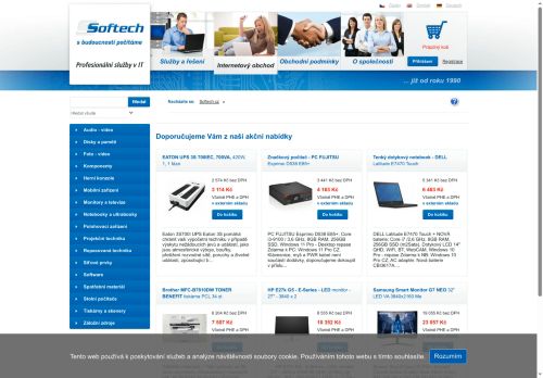 Zobrazit webové stránky Softech spol. s.r.o.