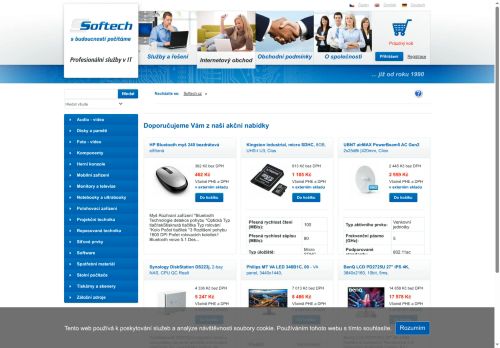 Zobrazit webové stránky Softech spol. s.r.o.
