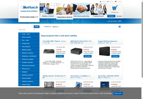 Zobrazit webové stránky Softech spol. s.r.o.
