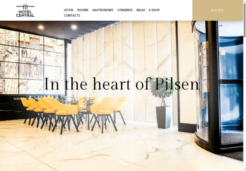 Zobrazit webové stránky Hotel Central