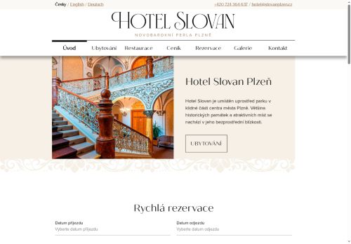 Zobrazit webové stránky Hotel Slovan