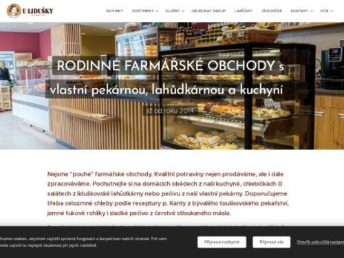 Farmářský obchod U Lidušky
