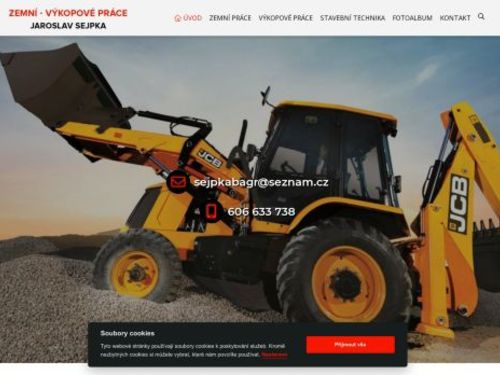 Zemní - výkopové práce Jaroslav Sejpka