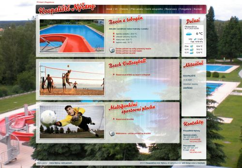 Zobrazit webové stránky Koupaliště Nýřany