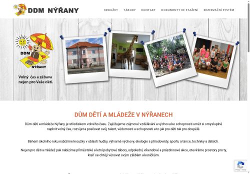 Zobrazit webové stránky Dům dětí a mládeže Nýřany