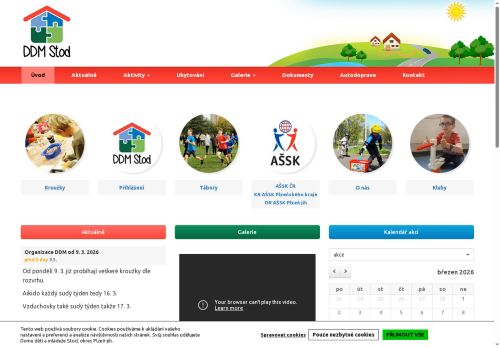 Zobrazit webové stránky Dům dětí a mládeže Stod