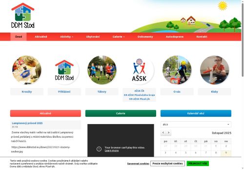 Zobrazit webové stránky Dům dětí a mládeže Stod