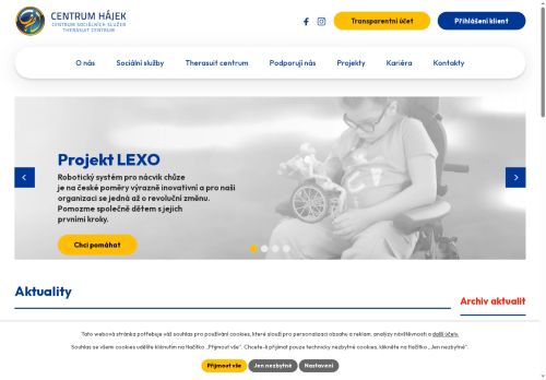 Zobrazit webové stránky Centrum Hájek