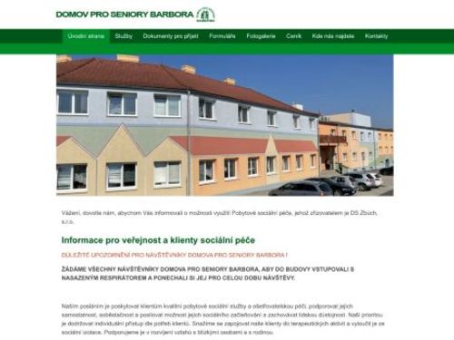 Domov pro seniory Barbora