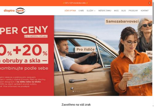 Zobrazit webové stránky Dioptra optik