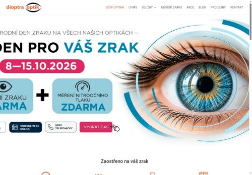 Zobrazit webové stránky Dioptra optik