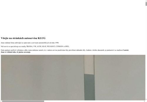 Zobrazit webové stránky Autoservis Klug