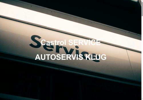 Zobrazit webové stránky Autoservis Klug