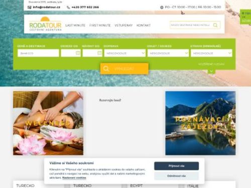 Cestovní agentura - RODATOUR