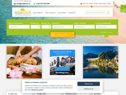 Cestovní agentura - RODATOUR