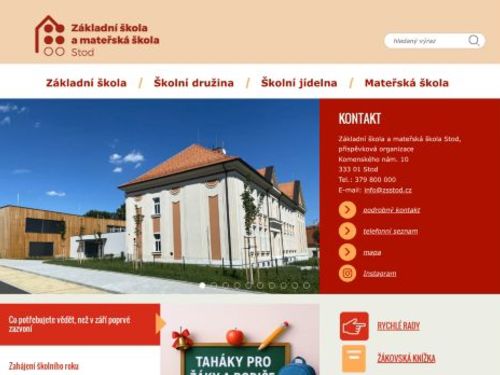 Základní škola a mateřská škola Stod