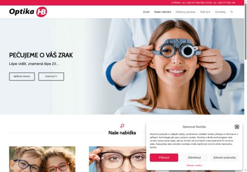Zobrazit webové stránky Optika HB