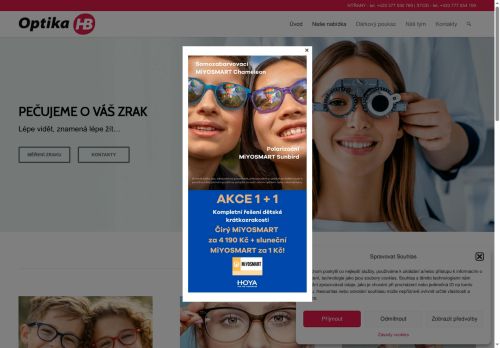 Zobrazit webové stránky Optika HB